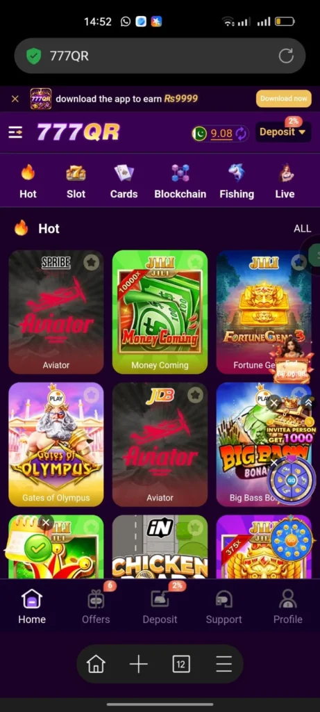 777QR APK