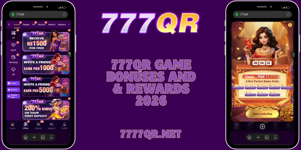 777QR Game Bonuses And Rewards