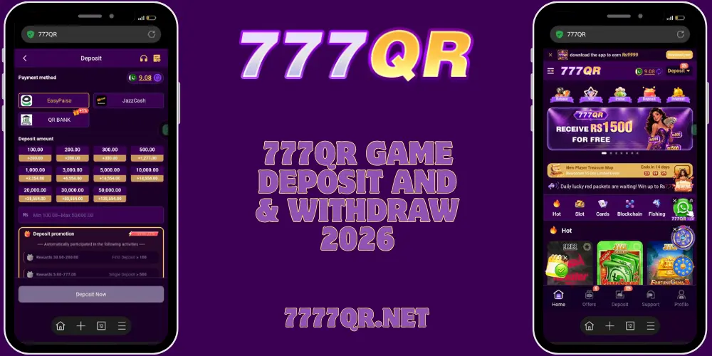 777QR Game Deposit And Withdraw